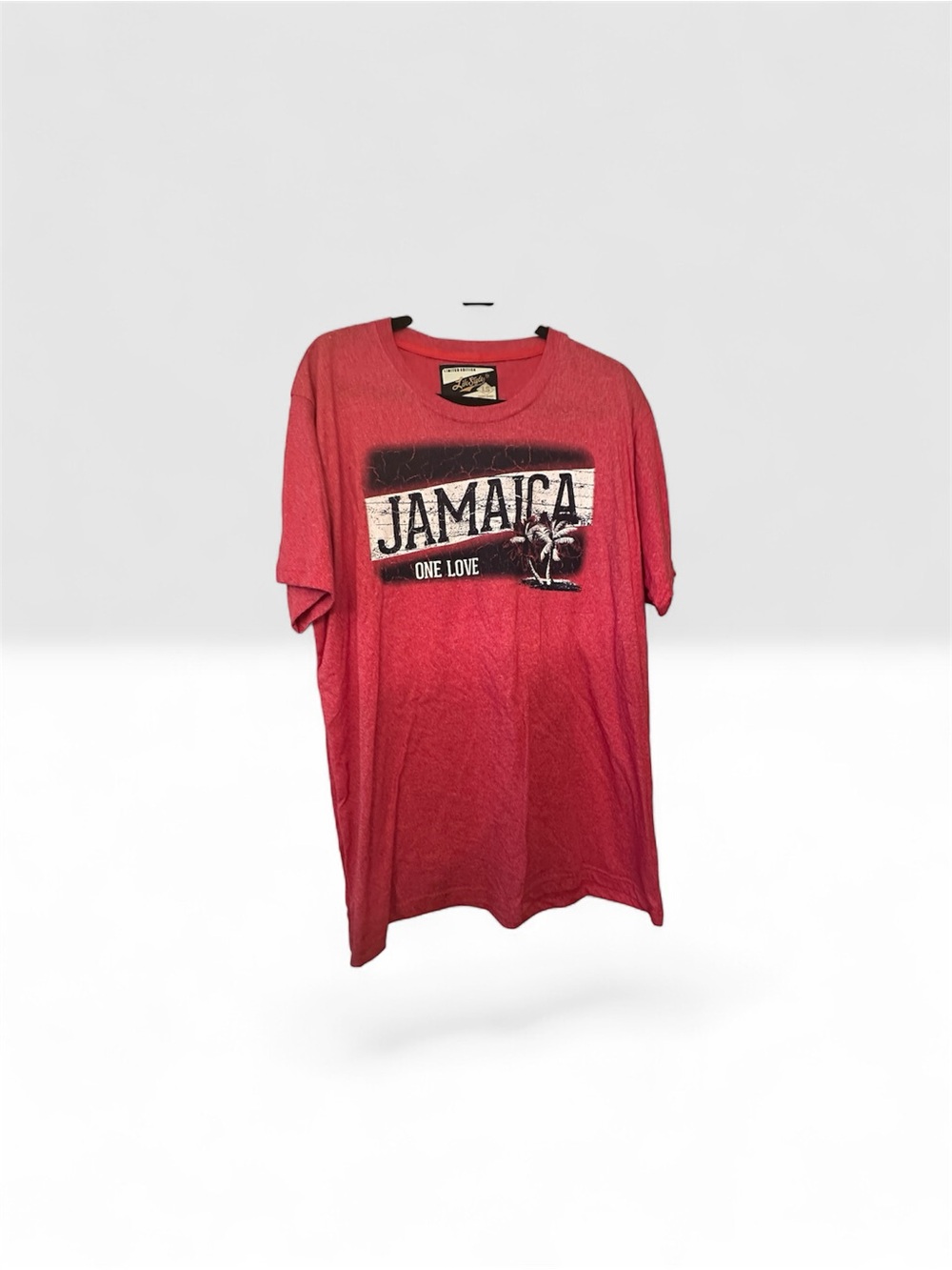 Red Jamaica "One Love" Graphic Tee